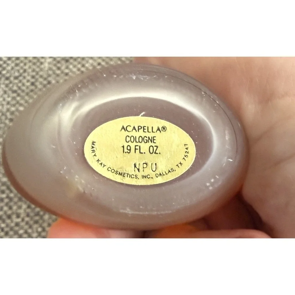 Mary Kay Acapella Cologne Spray 1.9 fl. oz. / 56 ml Spray NWOB Vintage RARE - Picture 3 of 3